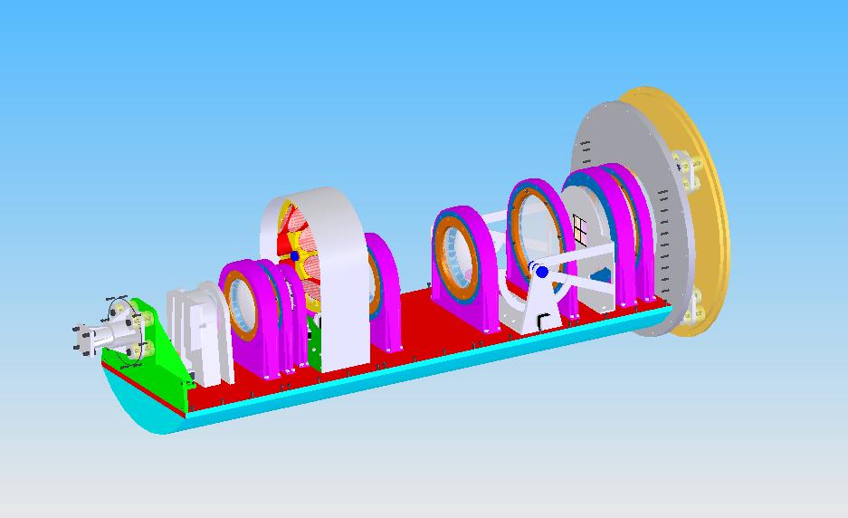 Optical Bench of WWF-Cam: